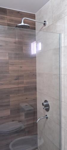 Ένα μπάνιο στο Dorrego Apartment