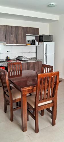 Η κουζίνα ή μικρή κουζίνα στο Dorrego Apartment
