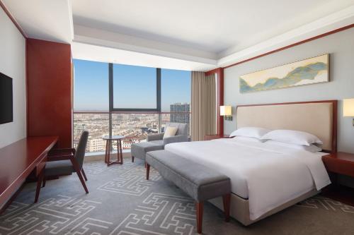 Courtyard by Marriott Anjiにあるベッド