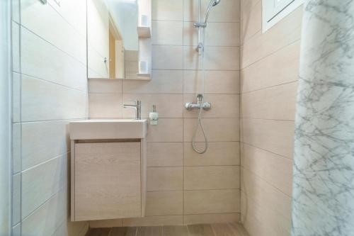 Ένα μπάνιο στο Iphigenia Apartments at Katelios