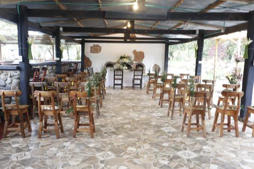 Restaurace v ubytování BRISAS DEL RIO SALENTO