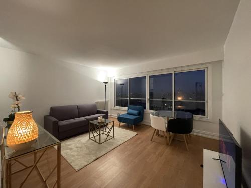 Studio cosy avec vue sur Paris