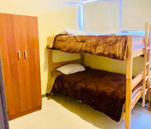 Postel nebo postele na pokoji v ubytování Hotel Blu Bascuñan