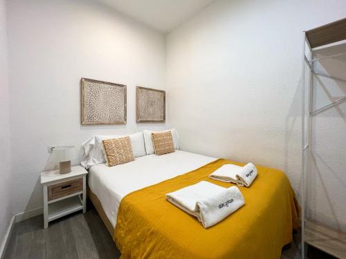 Posteľ alebo postele v izbe v ubytovaní Stay U-nique Apartments Rossello