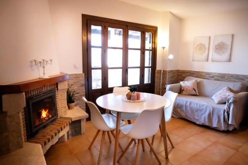 Χώρος καθιστικού στο Alpujarra Relax Carataunas