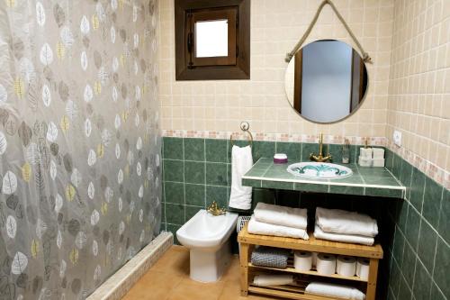 Bilik mandi di Alpujarra Relax Carataunas