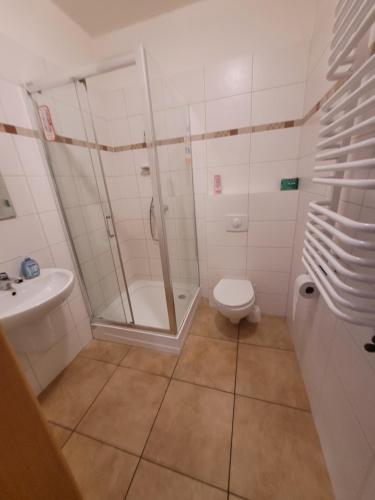 Bathroom sa Dworek Biesiadny