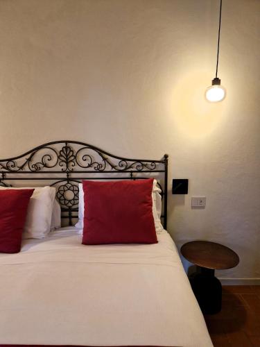 Ένα ή περισσότερα κρεβάτια σε δωμάτιο στο Borgo Dolciano