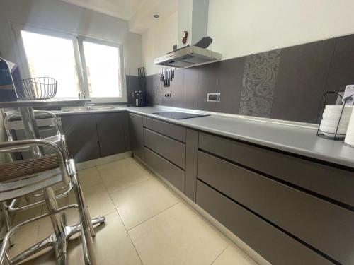 Dapur atau dapur kecil di Piso Familiar Centrico Campillo