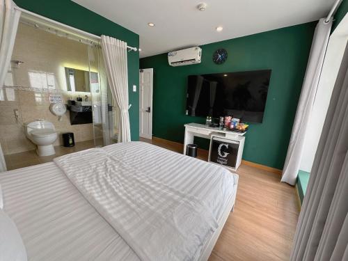 Televisyen dan/atau pusat hiburan di Galaxy Hotel