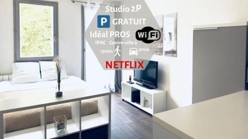 *Le CityZen*15min du centre à pied+parking gratuit