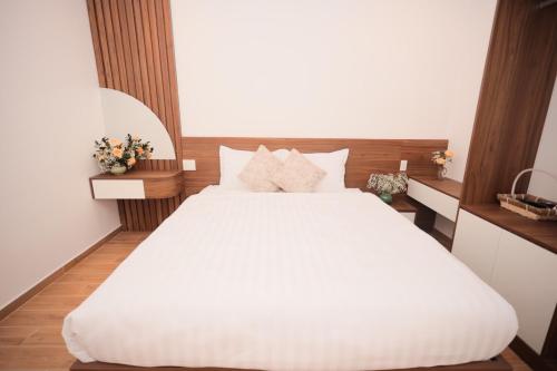 Giường trong phòng chung tại Chin villa Da Lạt