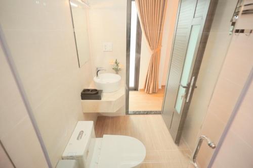 Phòng tắm tại Chin villa Da Lạt