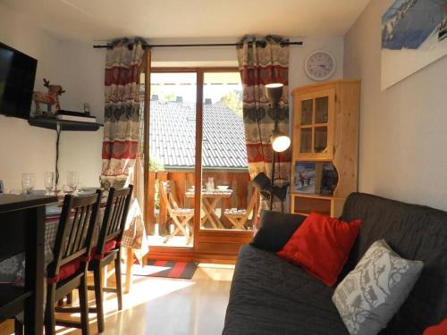 Χώρος καθιστικού στο Gentianes 64B - Studio proche centre de Châtel