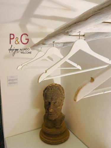 a statue in a display case in a museum at P&G design by Lago Welcome Enna in Enna