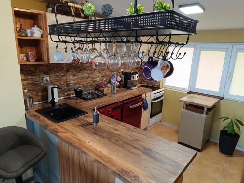 A kitchen or kitchenette at Arte Casa