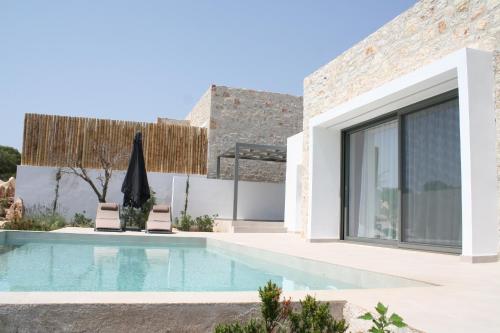 Kolam renang di atau dekat dengan Mesogi Villas, brand new modern, stylish villas, private pool, seaviews