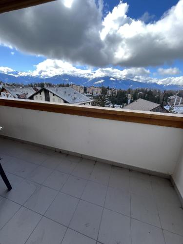 Nespecifikovaný výhled na hory nebo výhled na hory při pohledu z apartmánu