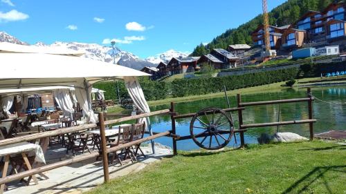 Naturlandskabet i nærheden af lejligheden