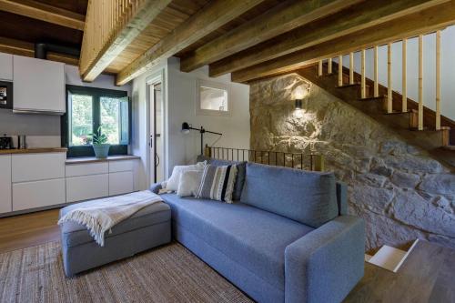 Posezení v ubytování Hermoso molino a pie de río by CABANA Rentals