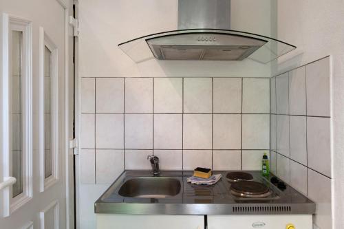 Η κουζίνα ή μικρή κουζίνα στο Krüseliner Mühle - Appartements