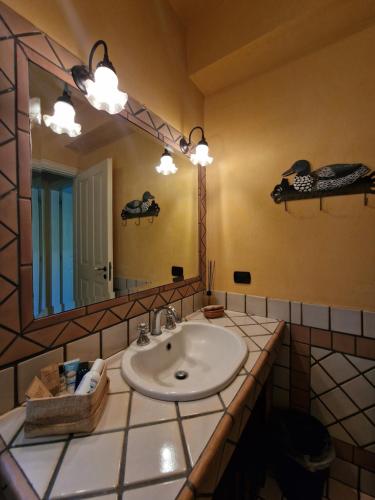 Koupelna v ubytování Casa Delle Coccole