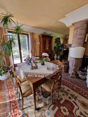 Posezení v ubytování Casa Delle Coccole