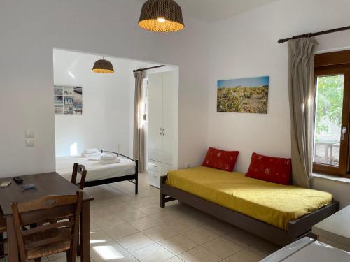 Postel nebo postele na pokoji v ubytování Petra Casa