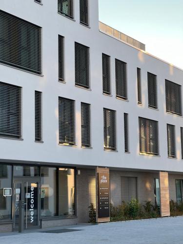 Budova, kde se aparthotel nachází