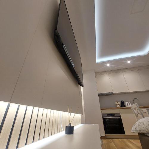 Køkken eller tekøkken på Stan na dan Borik Banja Luka