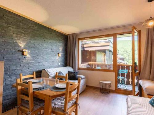 Studio cosy à Valmorel - 4 pers, balcon, casier à skis - FR-1-291-843