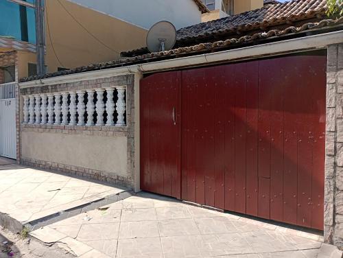 Bygningen som feriehuset ligger i