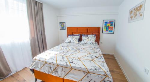 Una cama o camas en una habitación de Villa Lira