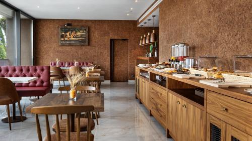 Ruang duduk di Évora O Cante Hotel
