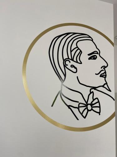 a drawing of the head of alexander thegreat at Alex Maastricht in Maastricht