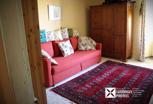 Chambre KIKO - Vue sur jardin et montagne AURIGNAC