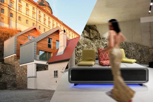 Haus Fünf mit 2 Apartments und Studio-Loft mit Terrasse