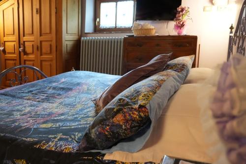 Una cama o camas en una habitación de Il paradiso delle beccacce