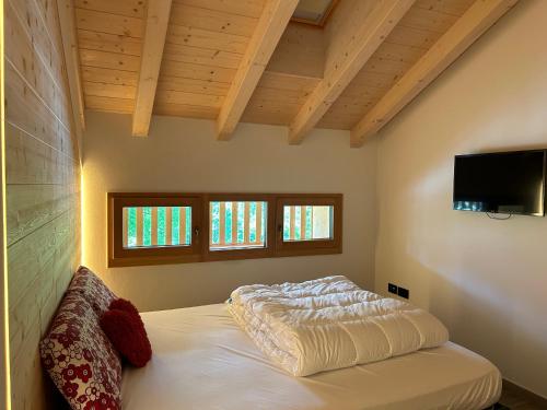 Postel nebo postele na pokoji v ubytování Casa Dasca