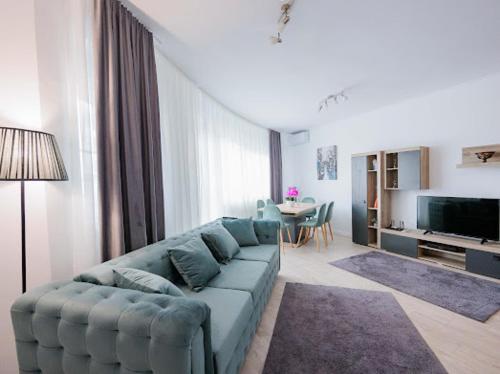 Et opholdsområde på Regia Apartament