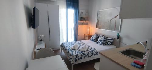 White studio near the Acropolis