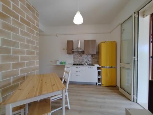 Kuchyň nebo kuchyňský kout v ubytování villa xenia