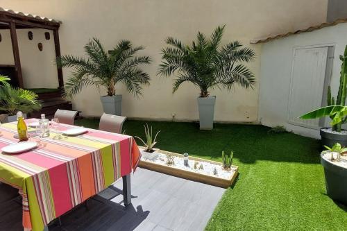 Appartement avec terrasse en plein centre-ville