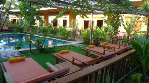 Bazén v ubytování Sok Sabay Resort nebo v jeho okolí