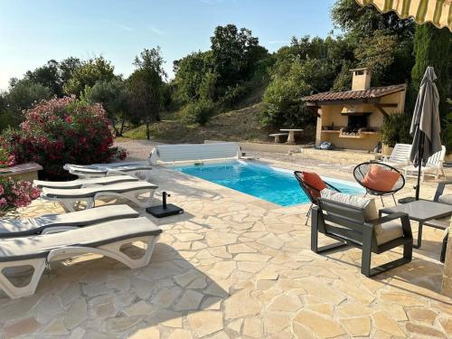 L'oustal des cigales, villa avec piscine privée