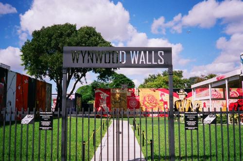 a gate with a sign that reads wyn injured walls at Candlewood Suites Miami Intl Airport - 36th St by IHG in Miami