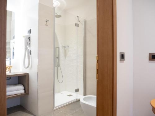Koupelna v ubytování Hotel Almazzago