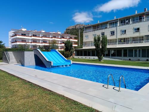 Blaupark apartamento vacacional con piscina y terraza en l'Estartit (Costa Brava)