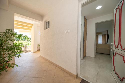 a hallway of a house with aoicellular at Villa Dana in Bar