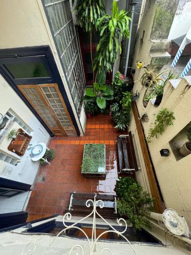 Το κτήριο όπου στεγάζεται  το hostel